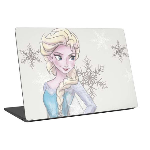 Disney Frozen Elsa Snowflakes Art Universal Laptop 16.6in (13.4 x 9.7in) Skin